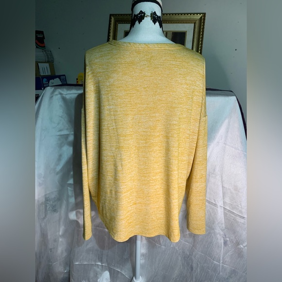 Time and Tru Mustard Yellow Sweater - Picture 6 of 8